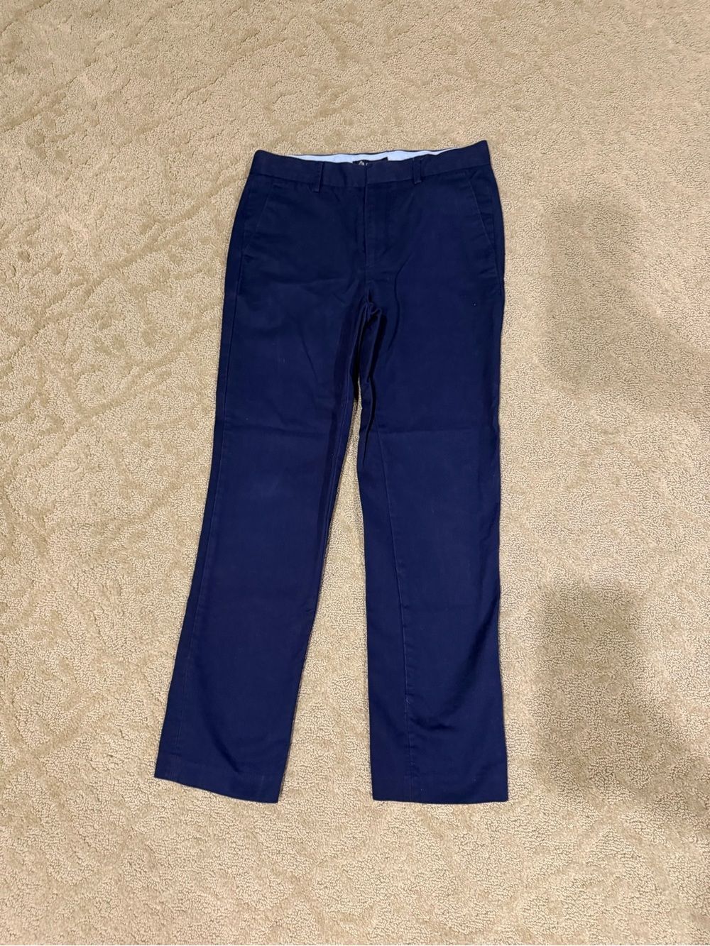 Crewcuts Navy Straight Chinos